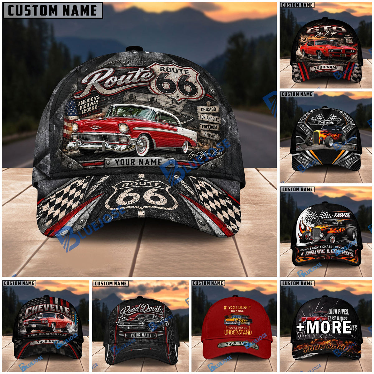 Classic Car & Hot Rod Cap
