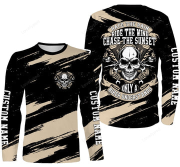 BlueJose Personalized Riding Motocross Racing Dirt Bike Motorcycle 3D Shirt