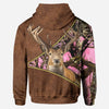 BlueJose Country Girl, Personalized Hunting All Over Shirt, Personalized 3D Hoodie For Hunting Lover