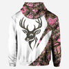 BlueJose Country Girl, Personalized Hunting All Over Shirt, Personalized 3D Hoodie For Hunting Lover