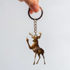 BlueJose Personalized Funny Deer Buck Fukin' Finger Hunting Acrylic Christmas Ornament And Keychain Custom Gift For Hunters 2D Flat