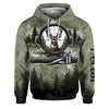 BlueJose Love Hunting, Personalized Hunting All Over Shirt, Personalized 3D Hoodie For Hunting Lover