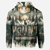 BlueJose Love Hunting, Personalized Hunting All Over Shirt, Personalized 3D Hoodie For Hunting Lover