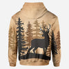 BlueJose Love Hunting, Personalized Hunting All Over Shirt, Personalized 3D Hoodie For Hunting Lover