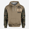 BlueJose Best Buckin' Dad, Personalized Hunting All Over Shirt, Personalized 3D Hoodie For Hunting Lover