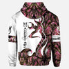 BlueJose Hunting Girl Hoodie, Personalized 3D Hoodie For Hunting Lover