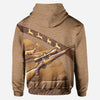 BlueJose Love Hunting, Personalized Hunting All Over Shirt, Personalized 3D Hoodie For Hunting Lover