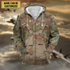 BlueJose Premium Personalised US Veteran Zip Hoodie