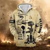 BlueJose Premium All Gave Some US Veteran Zip Hoodie