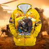 BlueJose Unique All Gave Some US Veteran Zip Hoodie