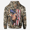 BlueJose Love Hunting, Personalized Hunting All Over Shirt, Personalized 3D Hoodie For Hunting Lover