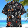 BlueJose Retro Hot Rod Hawaiian Shirt