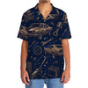 Bluejose Cosmic Garage Classic Muscle Car Hawaiian Shirt