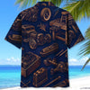 BlueJose Mechanic Hot Rod Vintage Art Hawaiian Shirt
