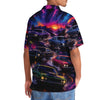 Bluejose Color Blast Muscle Car Hawaiian Shirt