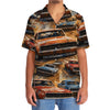 Bluejose Vintage Classic Stock Car Hawaiian Shirt