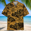 BlueJose Hot Rods Vintage Legend Art Hawaiian Shirt