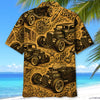 BlueJose Hot Rods Vintage Legend Art Hawaiian Shirt