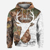 BlueJose Love Hunting, Personalized 3D Hoodie For Hunting Lover