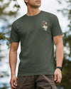 BlueJose Some Hike To See The World Personalized Hiking Shirt - Green