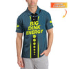 Big Dink Energy Pickleball Shirt, Funny Pickleball Polos, Custom Name Pickleball Shirt