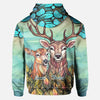 BlueJose You & Me We Got This, Personalized Hunting All Over Shirt, Personalized 3D Hoodie For Hunting Lover