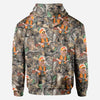 BlueJose Photo Inserted Hunter, Personalized Hunting All Over Shirt, Personalized 3D Hoodie For Hunting Lover