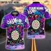 BlueJose Darts Skateboard Graffiti King Style Personalized Name, Team Name Shirt (4 Colors)
