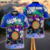BlueJose Darts Hit the Target Graffiti Style Personalized Name, Team Name Shirt (4 Colors)