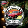 Bluejose This Is How I Roll - Custom Car Photo Route 66 Vintage Acrylic Ornament