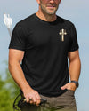 BlueJose Faith Loads My Rifle Shirt, Personalized Hunting 3D Shirt - Black
