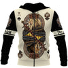 BlueJose King Ace Spade Lion Poke Polo Shirt