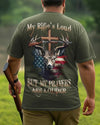 BlueJose My Rifle's Loud Shirt, Personalized Hunting Shirt, Personalized Hoodie For Hunting Lover