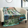 BlueJose Cool Fishing Man Fishing Blanket