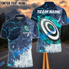 BlueJose Archery Grunge Lightning Customized Name 3D Shirt (4 Colors)