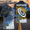 BlueJose Archery Grunge Lightning Customized Name 3D Shirt (4 Colors)