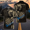 BlueJose Darts Viking Raven Personalized Name, Team Name Shirt (4 Colors)