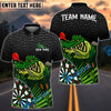 BlueJose Darts Alligator Customized Name, Team Name 3D Shirt (4 Colors)