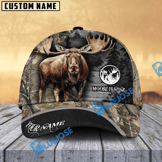 BlueJose Moose Hunting Camo Cap Multicolor Personalized Cap