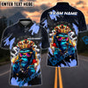 BlueJose Darts King Ape Dartboard Customized Name, Team Name 3D Shirt (4 Colors)