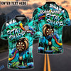 BlueJose Darts Graffiti Character Stay Sharp Personalized Name, Team Name Unisex Shirt (4 Colors)