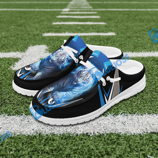 BlueJose Billiards Ball 8 Thunder White Tiger Mesh Dude Shoes (4 Colors)