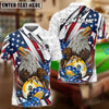 BlueJose Billiards Ball 8 And 9 American Eagle Flag Patriot Personalized Shirt (2 Colors)