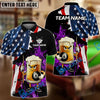 BlueJose Billiards Ball 8 Grumpy Beer Mug American Flag Customized Name, Team Name 3D Shirt (4 Colors)