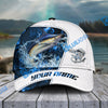 BlueJose Fishing Blue Lava Classic Fin Personalized Cap (11 Breeds)