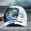 BlueJose Fishing Blue Lava Classic Fin Personalized Cap (11 Breeds)
