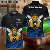 BlueJose Billiards 8 Ball Funny Beer Bee Customized Name, Team Name 3D Shirt (6 Colors)