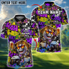 BlueJose Beer & Golf Cart Polo Personalized Name, Team Name 3D Shirt (4 Colors)