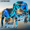 Bluejose Redfish Fishing Sharp Strike Custom Name & Team Name 3D Shirts