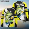 Bluejose Fishing Funny Beer Skin Custom Name & Team Name 3D Shirts (12 Breeds)